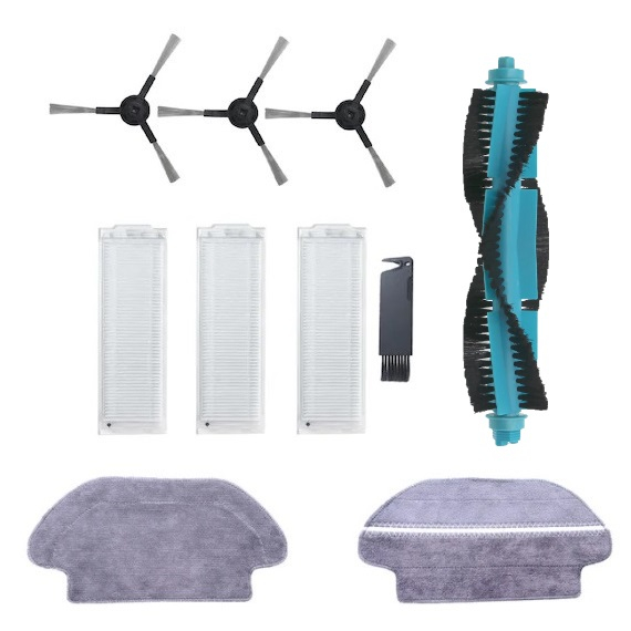 Set 10 accesorii compatibil Xiaomi Vacuum Viomi V2 PRO - Mi Robot - Albastru [1]