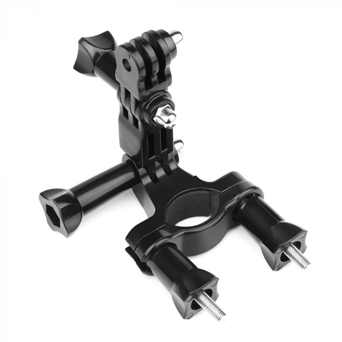 Suport PHN prindere bicicleta pentru camere de actiune GoPro Hero 4 5 6 7 8, 9 , 10 , SJCAM, Xiaomi Yi, DJI Osmo Action,3.5 - 5 cm max [1]