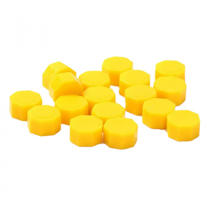 Set Ceara Galben mat pastelat pentru sigilii invitatie nunta botez - 100 buc/pachet [1]