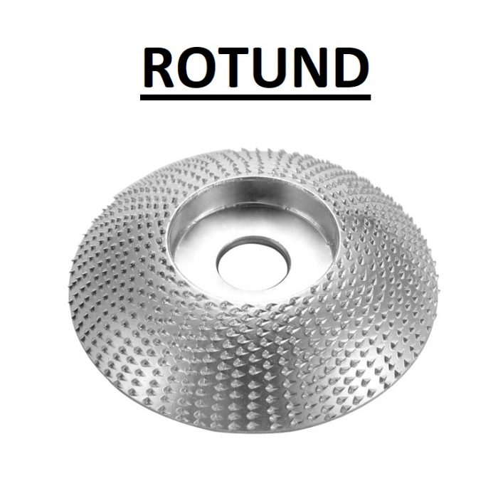 Disc Rotund de otel 22x85 mm de rindeluit lemn, pentru polizor unghiular , Argintiu [5]