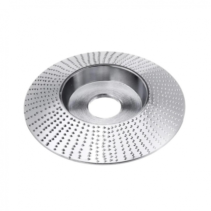 Disc Arcuit de otel 22x100 mm de rindeluit lemn, pentru polizor unghiular , Argintiu [1]