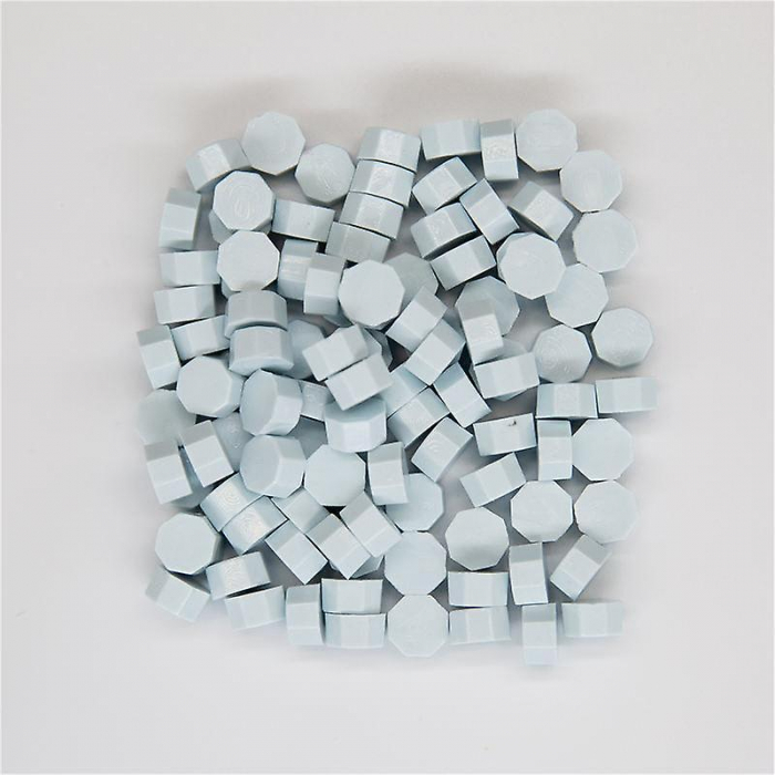 Set Ceara Arctic Blue mat pastelat pentru sigilii invitatie nunta botez - 100 buc/pachet [3]