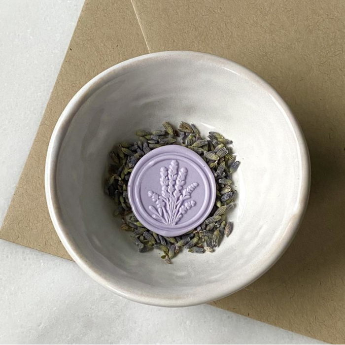 Ceara Lavanda mat pastelat pentru sigilii invitatie nunta botez - 100 buc/pachet [4]