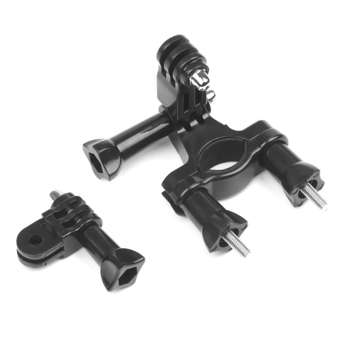 Suport PHN prindere bicicleta pentru camere de actiune GoPro Hero 4 5 6 7 8, 9 , 10 , SJCAM, Xiaomi Yi, DJI Osmo Action,3.5 - 5 cm max [6]