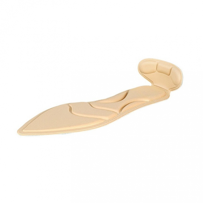 Set 2 branturi cu pernite pentru pantofi stiletto, Crem , Suport interior de incaltaminte, Marime universala [2]