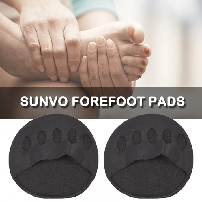 Set 2 Branturi pentru metatarsiene picior, protectie pantofi, absortie durere, Negru. [9]
