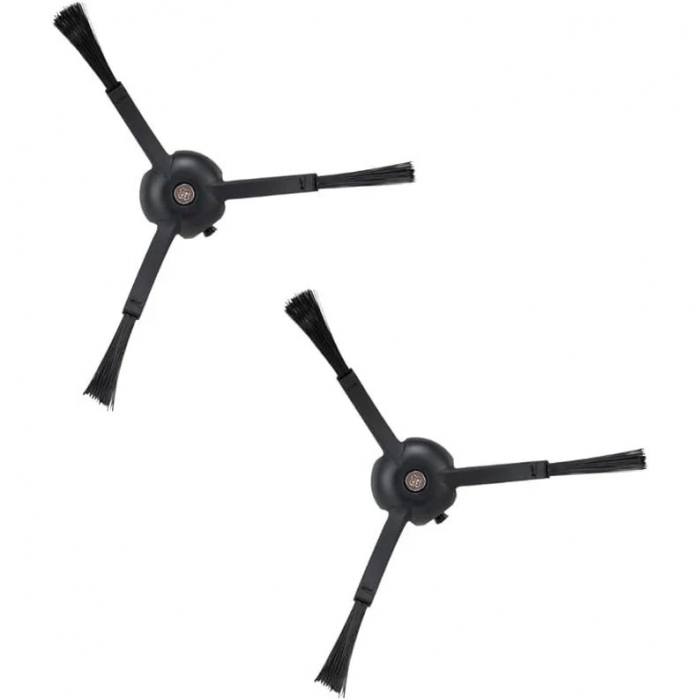 Set 2 perii laterale negre originale Roborock – compatibile E, S, Q Series (E25, S55, Q Revo, S85 Pro Ultra) [8]
