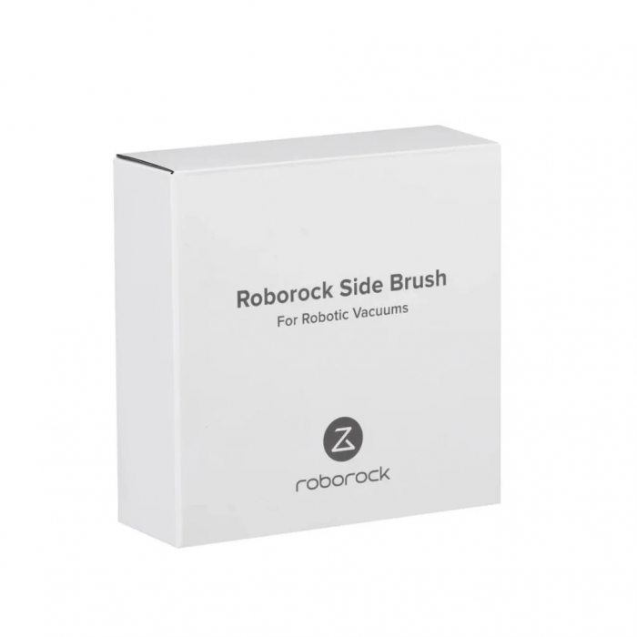 Set 2 perii laterale negre originale Roborock – compatibile E, S, Q Series (E25, S55, Q Revo, S85 Pro Ultra) [2]