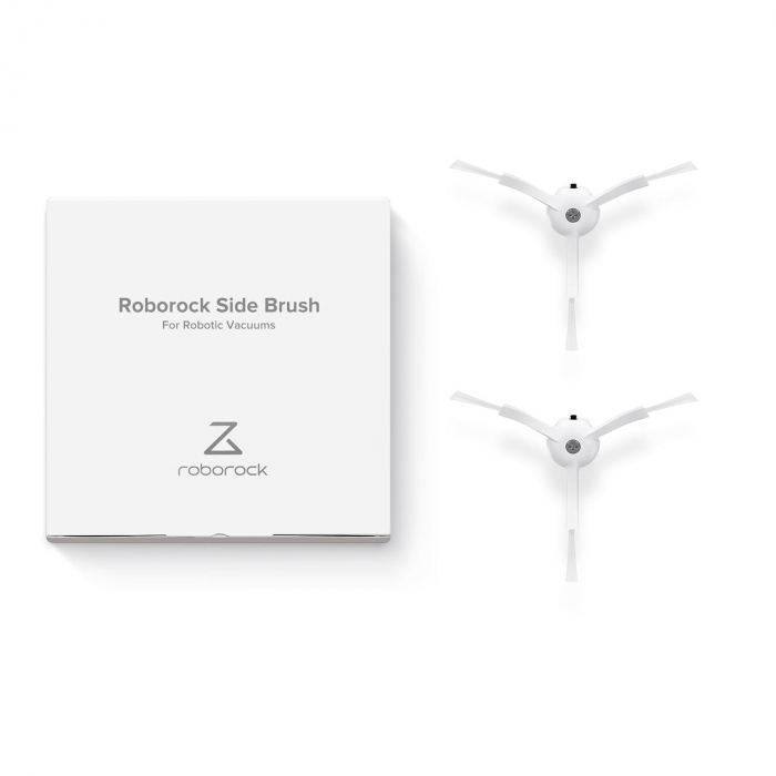 Set 2 perii laterale originale Roborock – compatibile Q Revo, E20, S50, S60, G10, T8, P10 [1]
