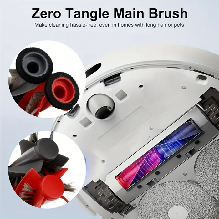 Set 2 perii principale centrale Roborock Q revo P20 / G20S / S80S / S85S / Curv / Edge [4]