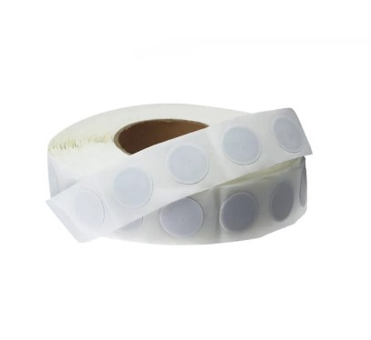 Set 3 pcs - Sticker NFC213 autoadeziv, Tag RFID, rotund, 13.56mHz, PHN Mag, cip programabil, scriere/citire cu telefon mobil, Alb [2]