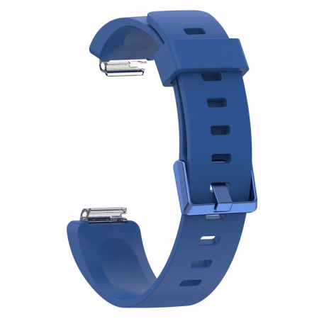 Accesorii bratari fitness - Bratara din silicon compatibil Fitbit Inspire / HR - Albastru - S , Quick Release