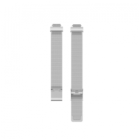 Bratara din otel inoxidabil compatibil Fitbit Inspire / HR - Argintiu - L , Quick Release [4]