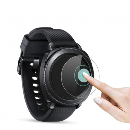 Samsung Gear - Set 3 Folie de protectie din Sticla securizata compatibil Samsung Gear S3