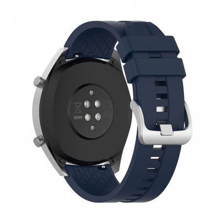 Huawei Watch GT - Curea compatibila 22 mm Huawei watch GT GT2 46mm Amazfit GTR 47mm ,PHN Mag, Quick Release, Midnight Blue