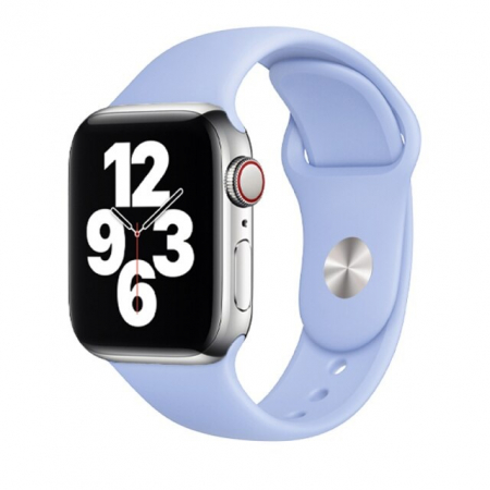 Apple Watch - Curea compatibila cu Apple Watch 1 2 3 4 5 , Sport, Silicon, 38mm, Teal Blue