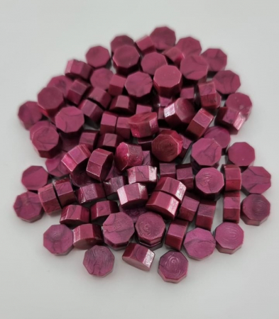 Ceara Rosu Bordeaux sidefat pentru sigilii invitatie de nunta botez - 100 buc/pachet [1]