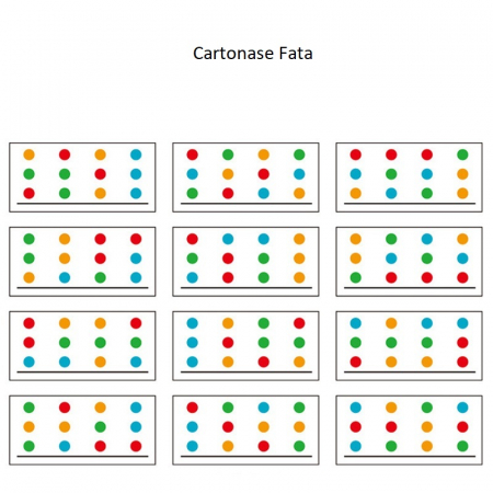Joc Montessori - Potriveste formele culorile , joc de asociere si labirint +3 ani , multicolor [2]