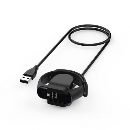 Cablu de incarcare cu prindere directa pentru bratara fitness xiaomi mi band 4, usb , negru [5]