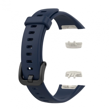 Huawey Honor Band 6 - Curea silicon compatibila Huawei Band 6/ Honour Band 6 Smartwatch, Quick Release, Bleumarin