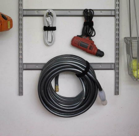 Banda cu arici Velcro, pentru organizarea cablurilor, reutilizabila, 3 metri, Negru, PHN Mag. [5]