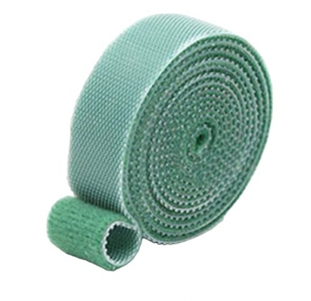 Diverse - Banda cu arici Velcro, pentru organizarea cablurilor, reutilizabila, 3 metri, Verde, PHN Mag.