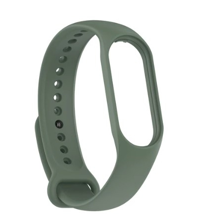 Mi band 7 - Bratara de schimb din silicon, pentru Xiaomi Mi Band 7, Verde armata