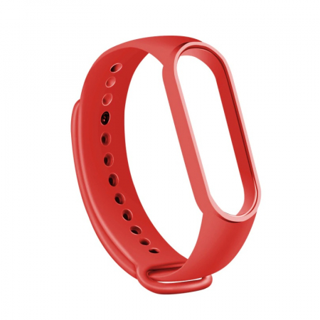 Mi band 7 - Bratara din silicon, pentru Xiaomi Mi Band 7, Rosu