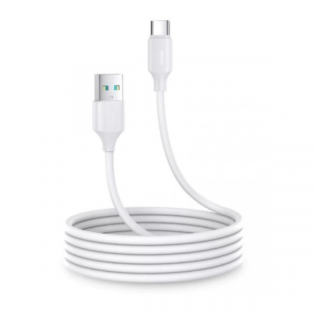 Gadgeturi - Cablu Fast charge 120W/10A, USB-C, 2 m pentru telefon mobil, compatibil Xiaomi Mi 13, Mi 14, Redmi, Samsung S23, S24, Huawei, Poco F5, Alb