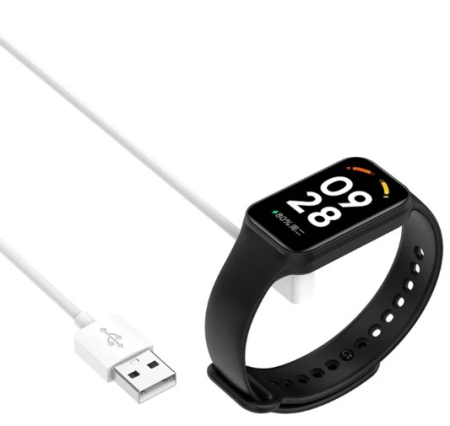 Cablu Incarcare magnetic USB tip A pentru Xiaomi Mi Band 9/8/Pro/Active – Alb [1]