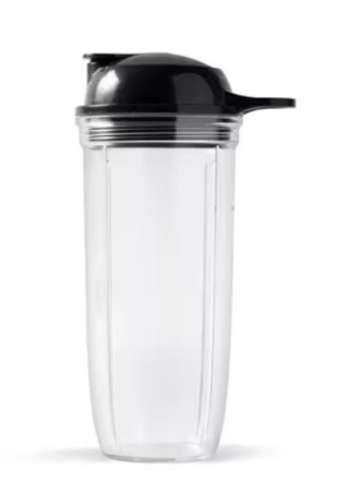 Accesorii blendere - Pahar mare cu capac 0.9 L, Nutribullet Combo / Ultra / Select, 1500W / 1200W, NBF580B / NBF550DG / NB1206DGCC