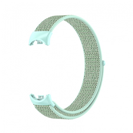 MI band 8/9 - Curea Bratara Fitness compatibil Xiaomi Mi Band 8/9, PHN Mag, din material textil cu arici rezistenta la apa, Verde