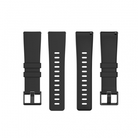 Curea Bratara pentru Fitbit Versa / Versa 2 / Lite , marimea S , Negru [2]