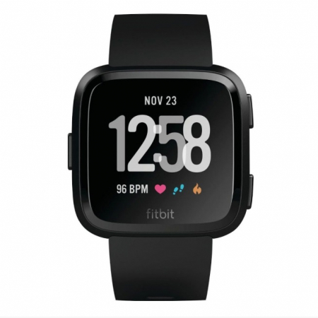 Curea Bratara pentru Fitbit Versa / Versa 2 / Lite , marimea S , Negru [3]