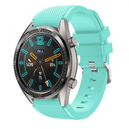 Curea Bratara Quick Release pentru smartwatch Samsung Gear S3 / Frontier , 20 mm , Verde Menta [2]