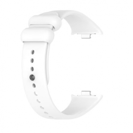 MI band 8/9 - Curea de silicon compatibilă Xiaomi Mi Band 8 Pro, brățară de înlocuire, accesoriu bandă sport, PHN Mag, Alb