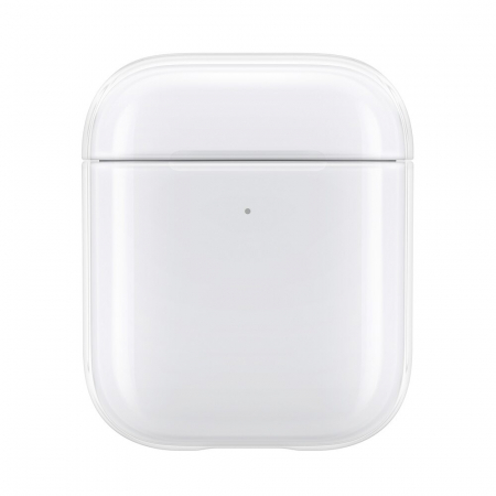Apple - Husa protectie casti compatibila cu Airpods 1, Airpods 2 - transparenta