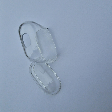 Husa protectie casti compatibila cu Airpods 1, Airpods 2 - transparenta [3]