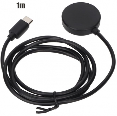 Incarcator magnetic pentru Incarcare rapida, USB Tip C pentru Samsung Watch 5/4/3/2/1 Incarcare universala, 1m, Negru, PHN Mag. [1]