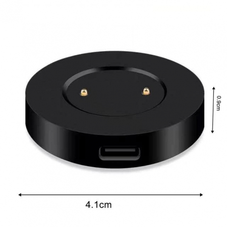 Incarcator smartwatch wireless compatibil Huawei Watch GT / GT2 / Honor magic / Honor Dream, 1 m, USB, Negru [8]