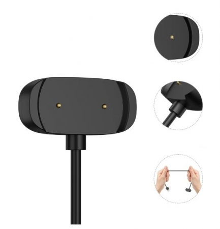 Incarcator USB pentru Amazfit T-Rex Pro si GTS 2 Mini, Negru, PHN Mag, 1 metru [1]