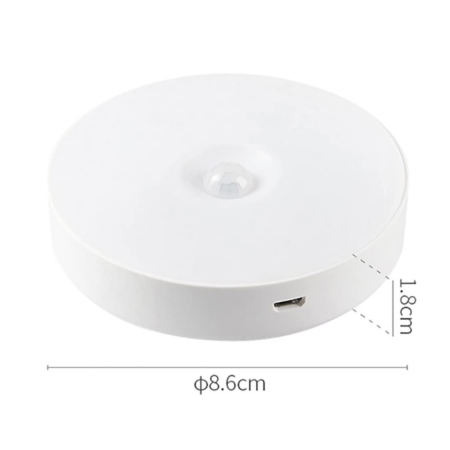 Lumina Led pe senzor/lumina de veghe, Iluminare mobilier, incapere - incarcare USB - lumina rece. [3]