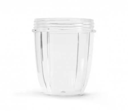Pahar mic cu capac standard, compatibil NutriBullet 600W - 900W, Capacitate de 0.5 Litri, 125*95 mm, PHN Mag. [2]