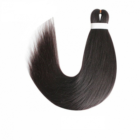 Extensii de par codite Afro pentru impletituri , Saten inchis , Pre intinse , Box braids , 66 cm , 100 g [1]