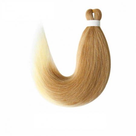 Extensii de par codite Afro pentru impletituri , Blond degrade , Pre intinse , Box braids , 66 cm , 100 g [1]