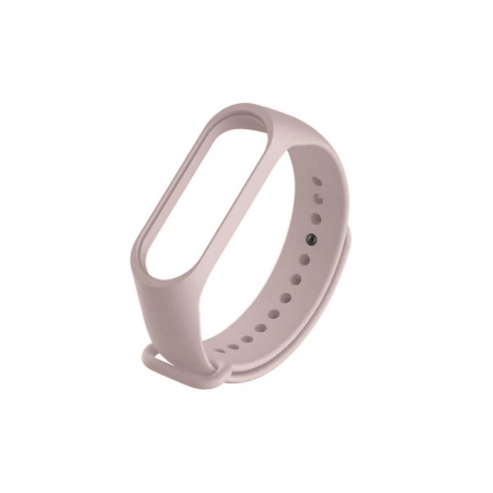 Apple Watch - Bratara din silicon, pentru Xiaomi Mi Band 3 / Mi Band 4, Roz