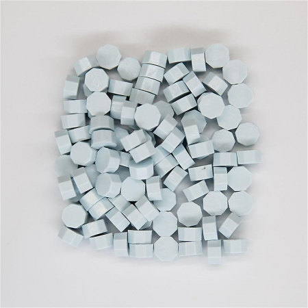 Set Ceara Arctic Blue mat pastelat pentru sigilii invitatie nunta botez - 100 buc/pachet [2]