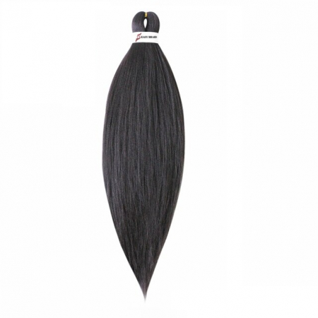 Beauty - Extensii de par codite Afro pentru impletituri , Saten inchis , Pre intinse , Box braids , 66 cm , 100 g