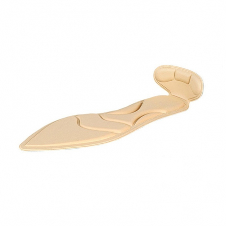 Set 2 branturi cu pernite pentru pantofi stiletto, Crem , Suport interior de incaltaminte, Marime universala [1]