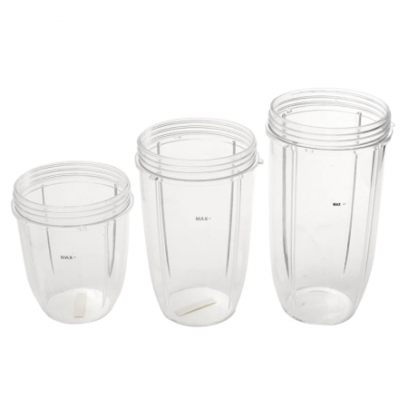 Set 3 pahare cu capac, Nutribullet 600W - 900W [1]